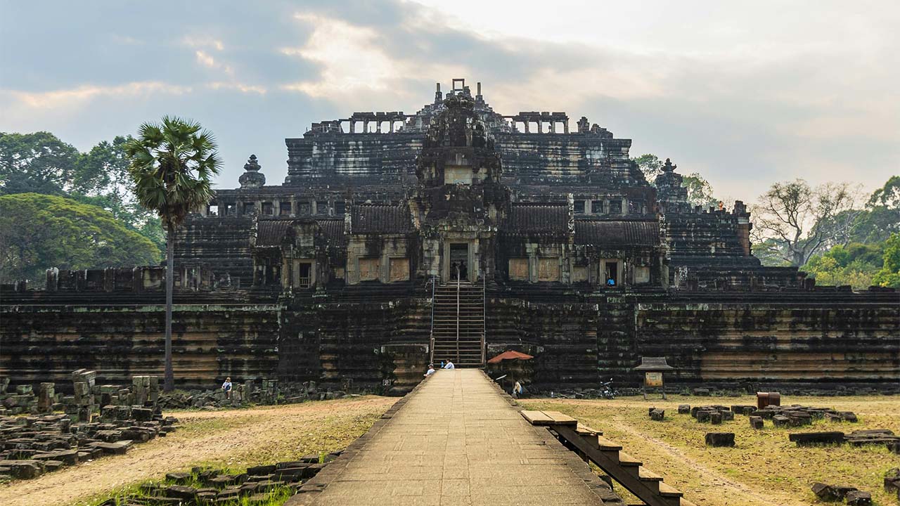 Ancient Baphuon Temple in Angkor